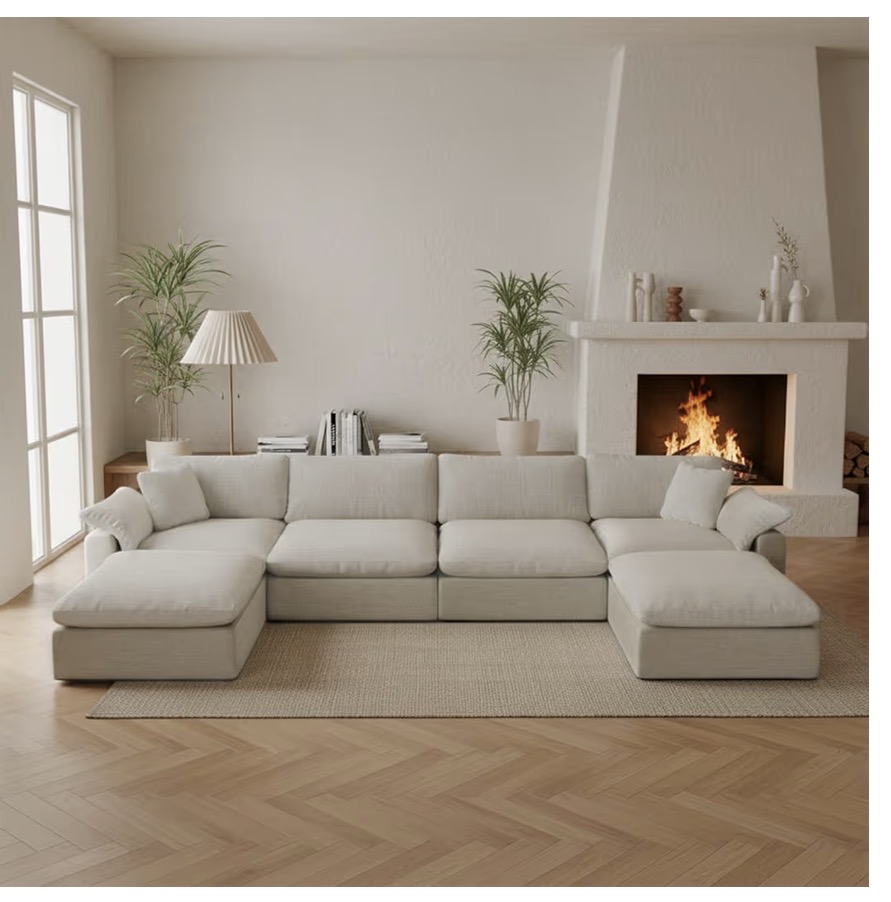 Modern Organic Sectional