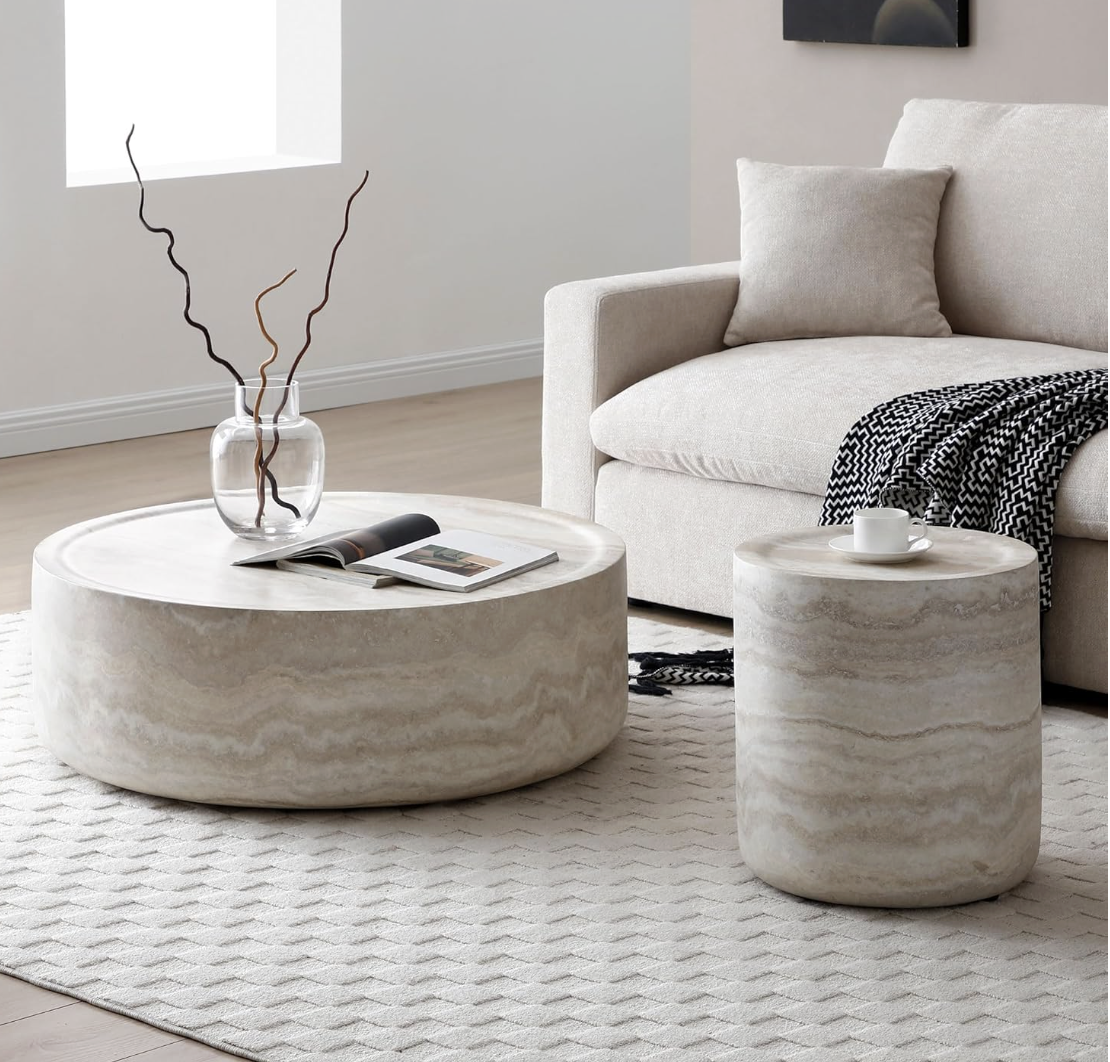 Travertine Coffee Table